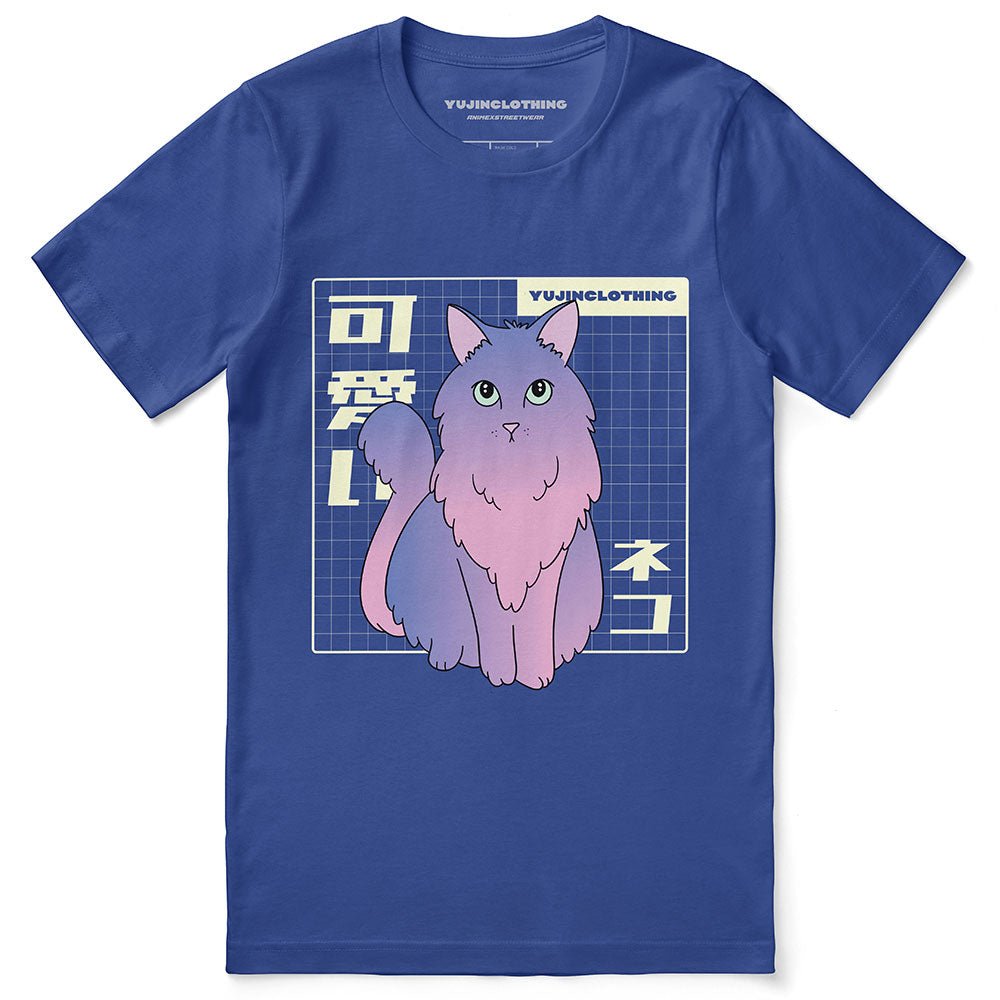 Vaporwave Cat T-Shirt - Lolomo!