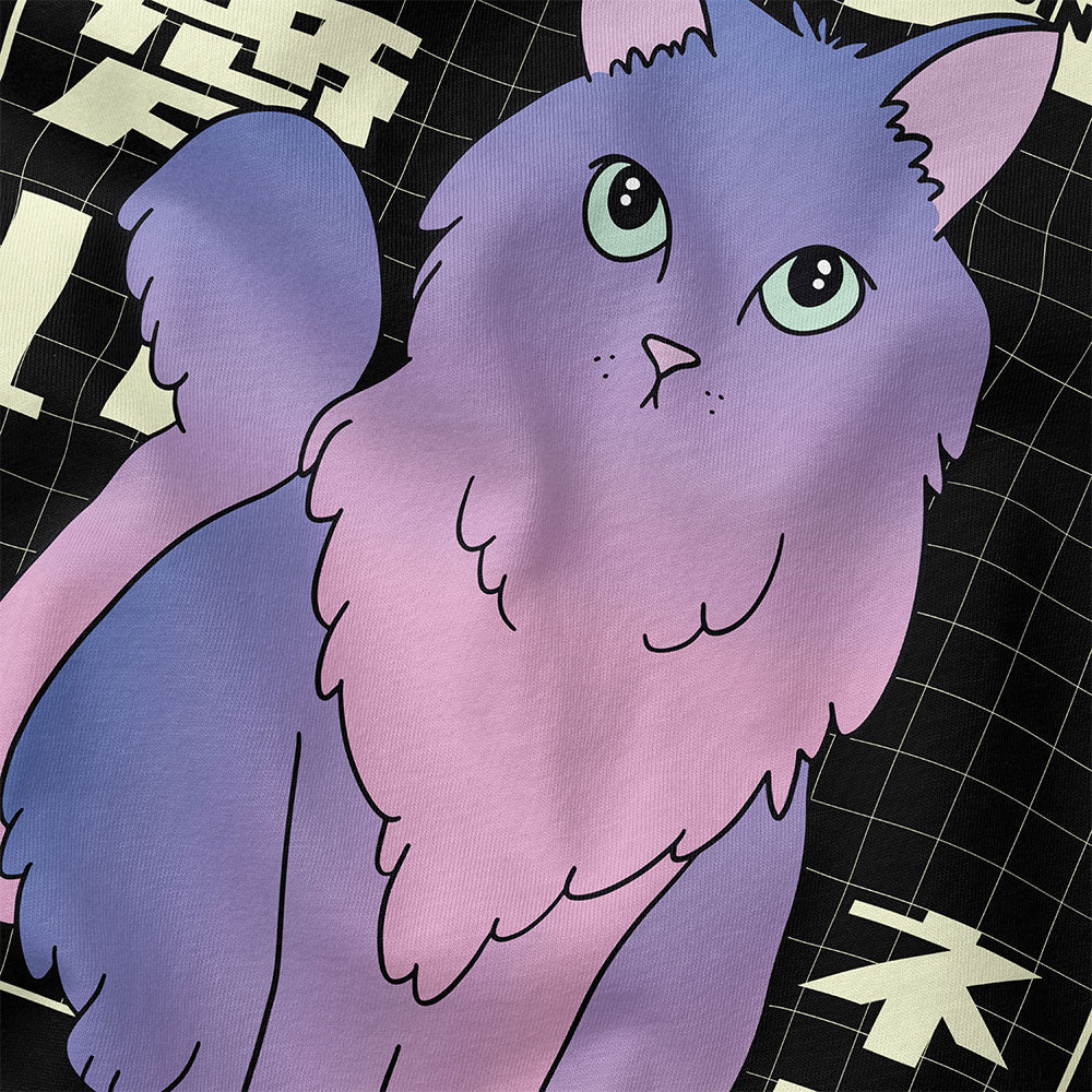 Vaporwave Cat T-Shirt - Lolomo!
