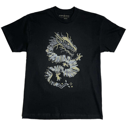Volt Dragon Heavyweight T-shirt - Lolomo!