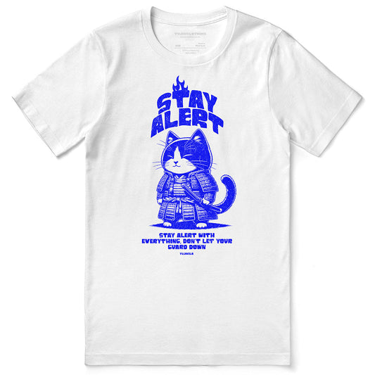 Stay Alert Cat T-Shirt