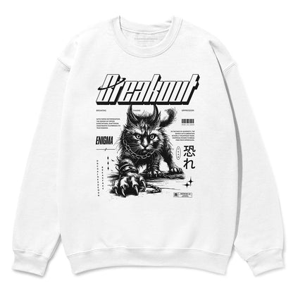Sudadera con capucha Breakout Cat