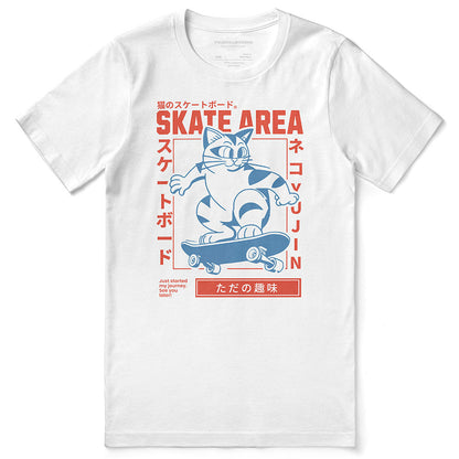 Camiseta de gato de Skate Area