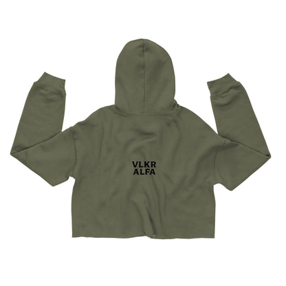 VLKR ALFA // Crop Hoodie